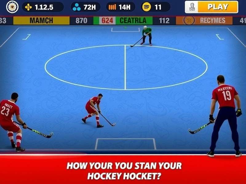 Hockey Masters India in Action Hockey Masters India Gameplay Screenshot