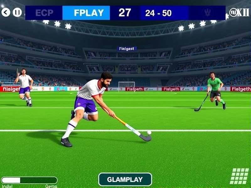 Competing in Hockey Masters India Multiplayer Hockey Masters India Multiplayer Gameplay